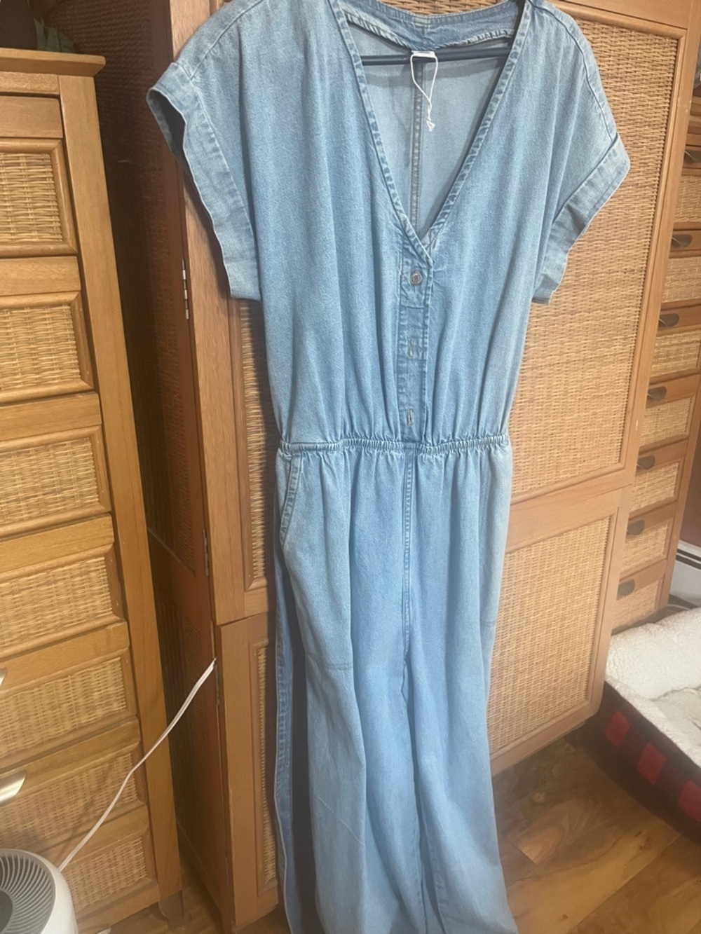 Denim jumpsuit Sz L New denim jumpsuit